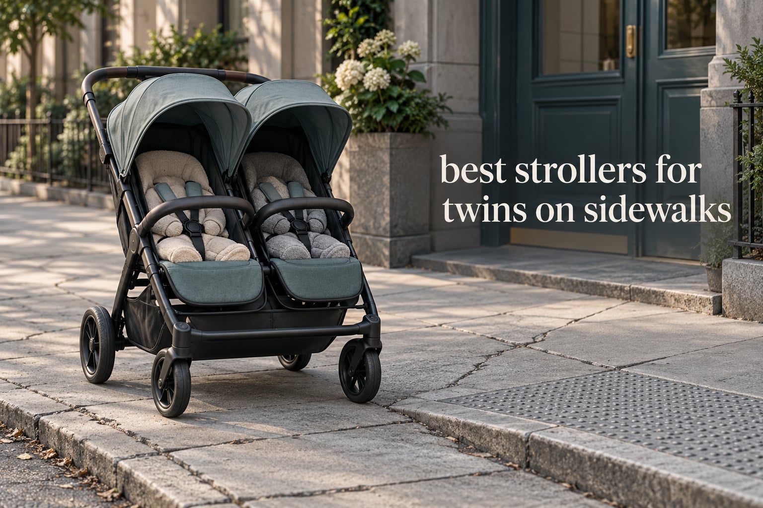 best strollers for twins on sidewalks