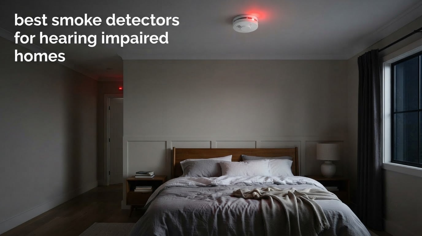 best smoke detectors for hearing impaired homes