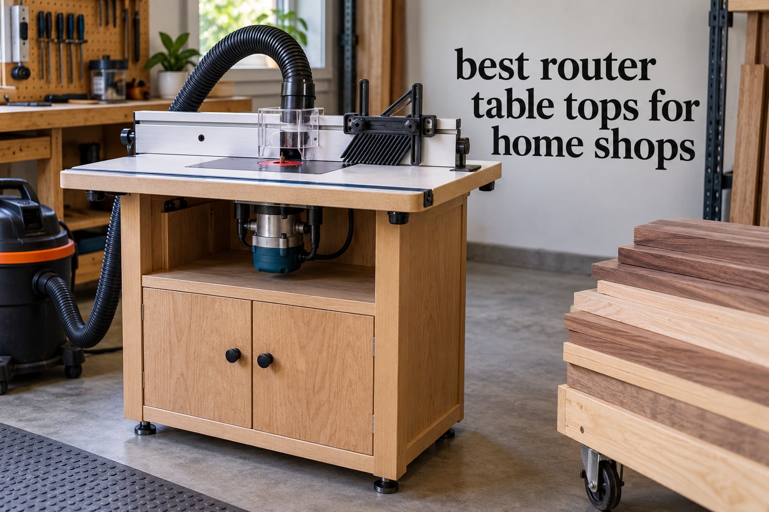 best router table tops for home shops
