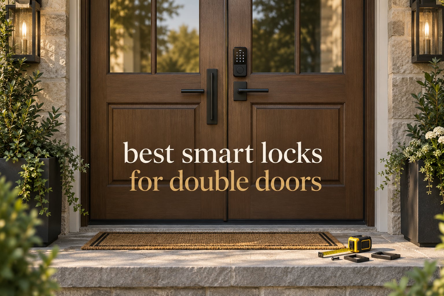 best smart locks for double doors