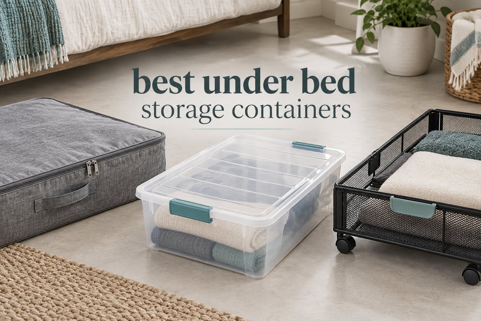 best under bed storage containers