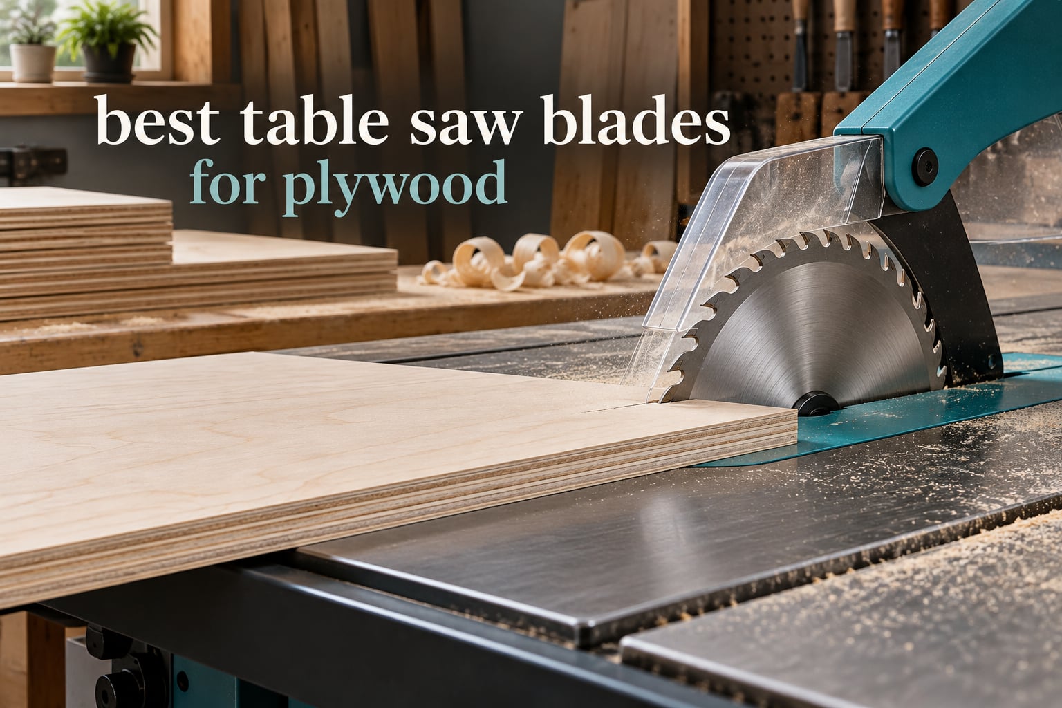 best table saw blades for plywood